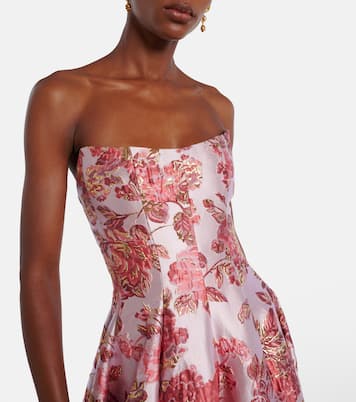 Laila floral brocade gown | Markarian