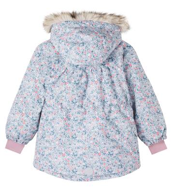 Mathilde floral jacket | Wheat