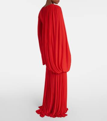 Sara draped jersey gown | Calvin Klein Collection