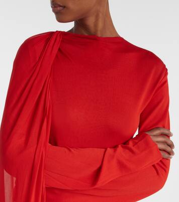 Sara draped jersey gown | Calvin Klein Collection