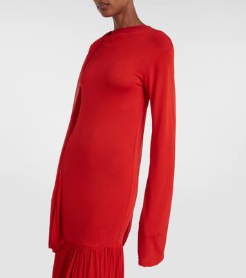 Sara draped jersey gown | Calvin Klein Collection