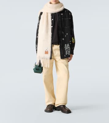 x Louis Wain – T-shirt brodé en coton | Loewe