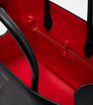 Hug Medium leather top-handle bag | Ferragamo