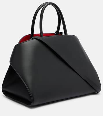 Hug Medium leather top-handle bag | Ferragamo