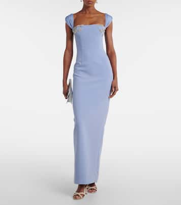 Malia embellished crêpe corset gown | Rachel Gilbert