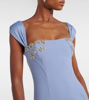Malia embellished crêpe corset gown | Rachel Gilbert