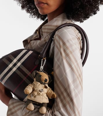Thomas Bear cashmere bag charm | Burberry