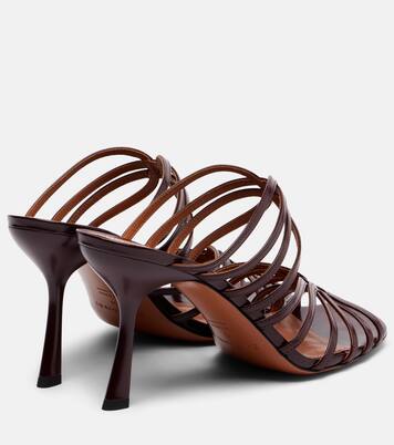 Aura 85 patent leather mules | Zimmermann