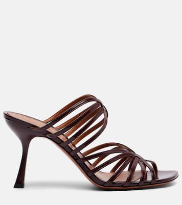Aura 85 patent leather mules | Zimmermann