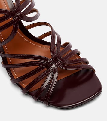 Aura 85 patent leather mules | Zimmermann