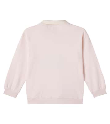 Spotty printed cotton jersey polo shirt | Konges Sløjd