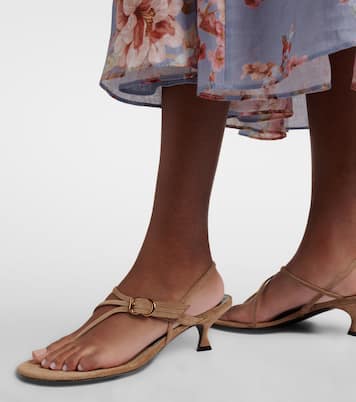 Sandali Starry Eyed 50 in suede | Herbert Levine