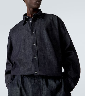 Embroidered denim shirt | Acne Studios