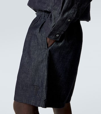 Embroidered denim shirt | Acne Studios