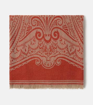 Paisley wool jacquard throw | Etro