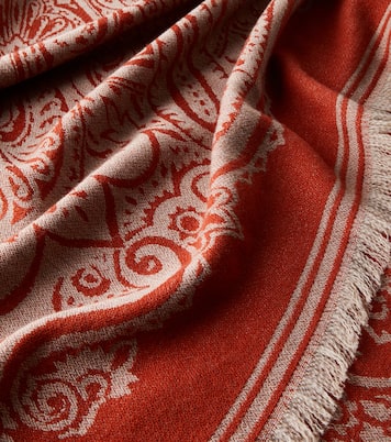 Paisley wool jacquard throw | Etro