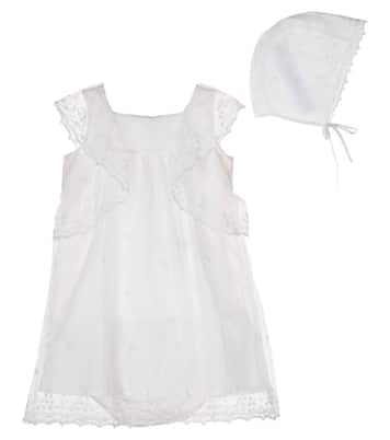 Baby Set aus Kleid, Höschen und Mütze aus Baumwolle | Chloé Kids