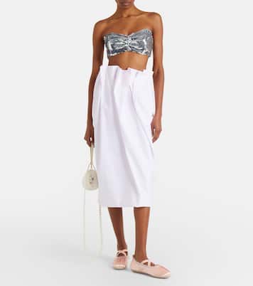 Sequined bandeau top | Simone Rocha