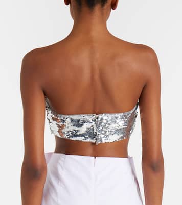 Sequined bandeau top | Simone Rocha