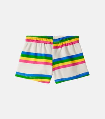 Ritzratz striped cotton jersey shorts | Mini Rodini