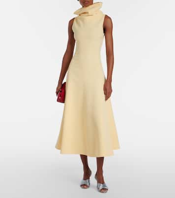 Viera 90 satin slingback sandals | Manolo Blahnik