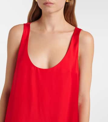 Silk maxi dress | Róhe