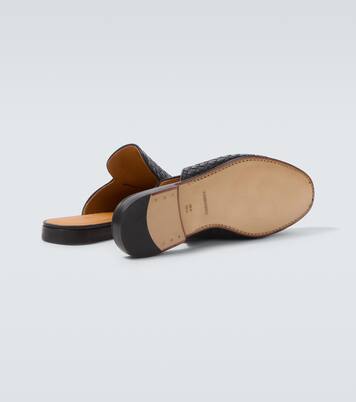 Woven leather mules | Magnanni