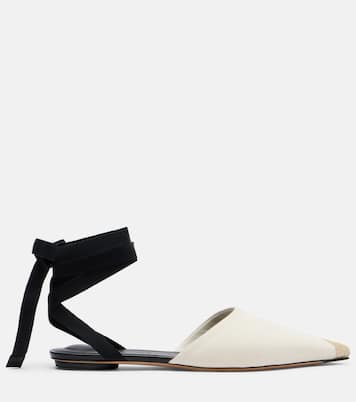Embroidered canvas flats | Jacquemus