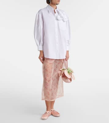 Leather shoulder bag | Simone Rocha