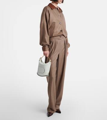 Sac Pin Twist en cuir | Delvaux