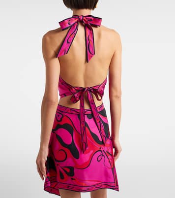 Top Iride aus Seiden-Twill | Pucci