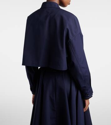 Poplin blouson jacket | Prada