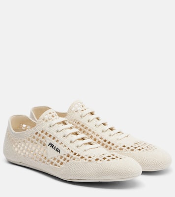 Collapse crochet sneakers | Prada