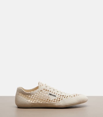 Collapse crochet sneakers | Prada