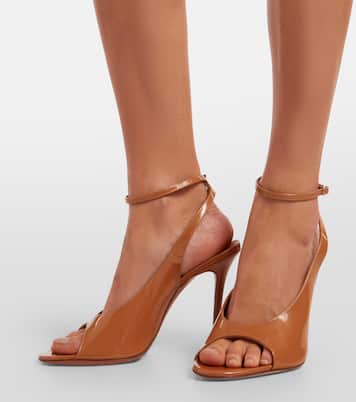 Sandalen Anok aus Lackleder | Amina Muaddi