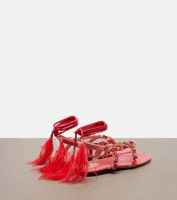 Sandalias de ante adornadas | Valentino Garavani