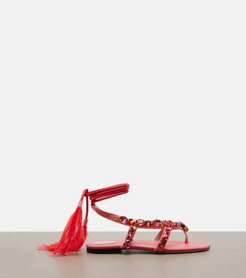 Sandalias de ante adornadas | Valentino Garavani