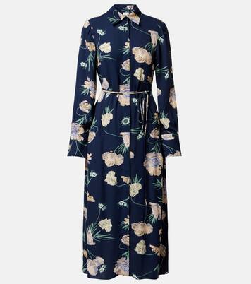 Bedrucktes Hemdblusenkleid | Erdem