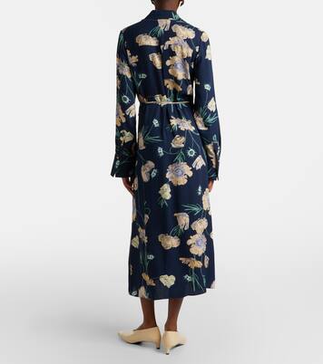 Bedrucktes Hemdblusenkleid | Erdem