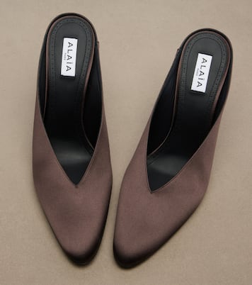 Cone satin mules | Alaïa
