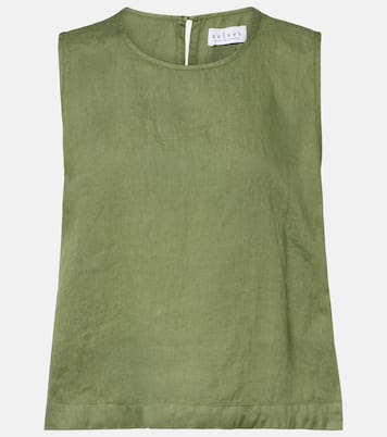 Maxine linen top | Velvet