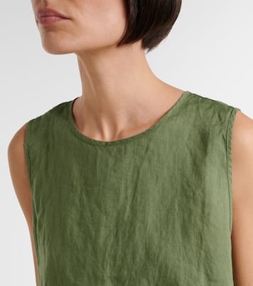 Maxine linen top | Velvet