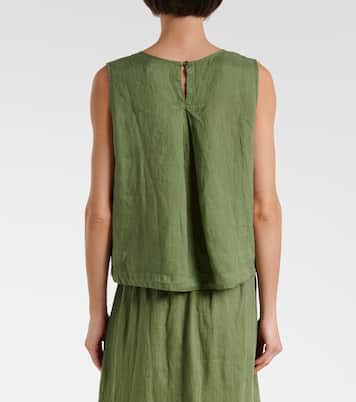 Maxine linen top | Velvet