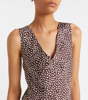 Slipdress Provence aus Seiden-Twill | Asceno
