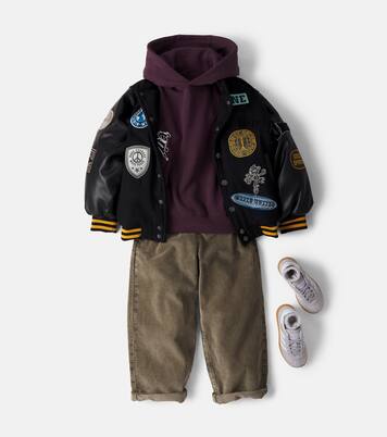 Hani wool-blend varsity jacket | Molo