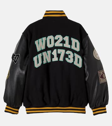 Hani wool-blend varsity jacket | Molo