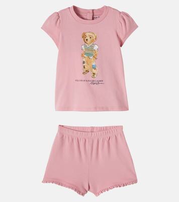Baby Set Polo Bear aus T-Shirt und Shorts | Polo Ralph Lauren Kids