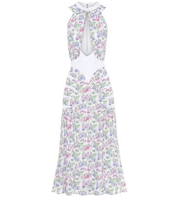 Robe midi imprimée | Rabanne