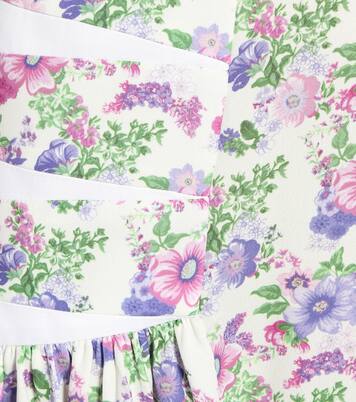 Robe midi imprimée | Rabanne