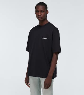 تي شيرت من القطن مع لوغو BB | Balenciaga
